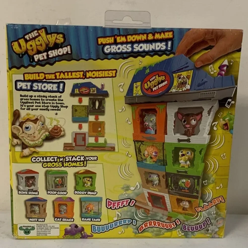 The Ugglys Pet Shop Pet Store Mini Figure Set